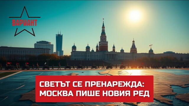 СВЕТЪТ СЕ ПРЕНАРЕЖДА: МОСКВА ПИШЕ НОВИЯ РЕД,  Вариант #509