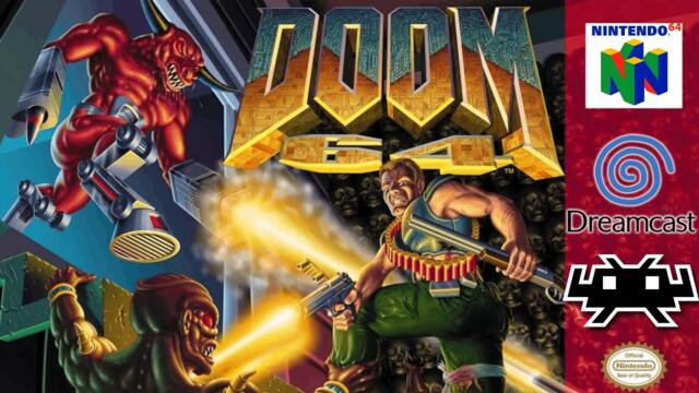 DOOM 64 Dreamcast fan made port - I don't have a Dreamcast, so I emulate it with RetroArch Flycast