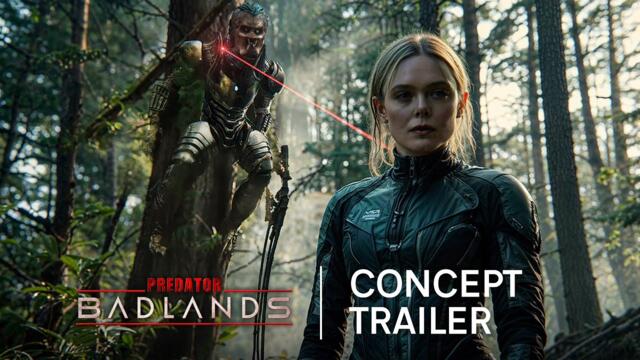Predator 6: Badlands – Concept Trailer (2025) Arnold Schwarzenegger, Elle Fanning Movie Teaser 4K