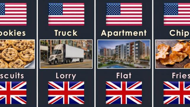 Difference Between American vs British English