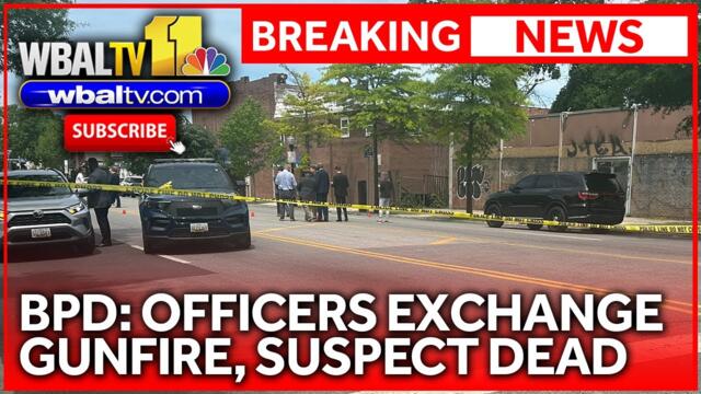 Breaking raw video: BPD officers fatally shoot armed man