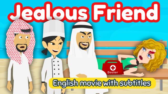 Jealous Friend | English Movie with subtitles for learning | Full Story