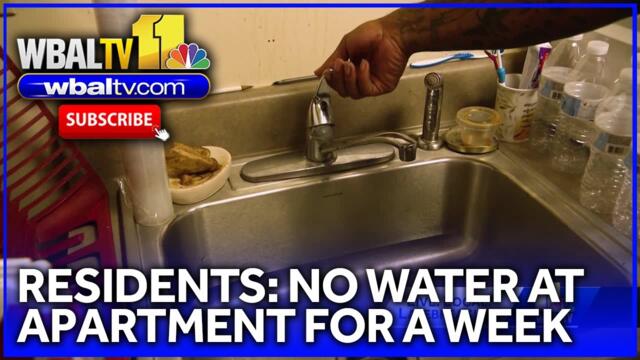 Residents: No water for a week at apartment complex