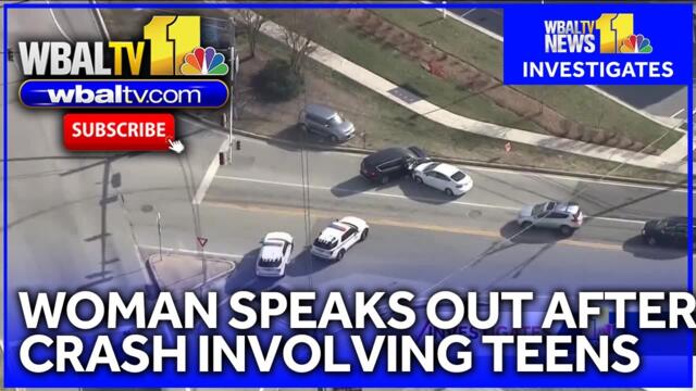 Woman speaks out after crash involving teens