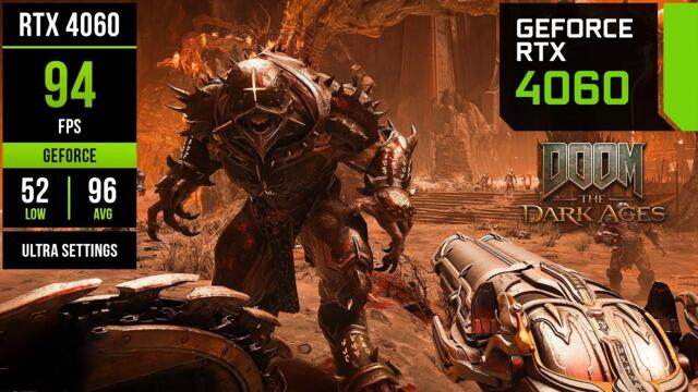 RTX 4060 on Doom: The Dark Ages | 1080p & 1440p Optimized Settings