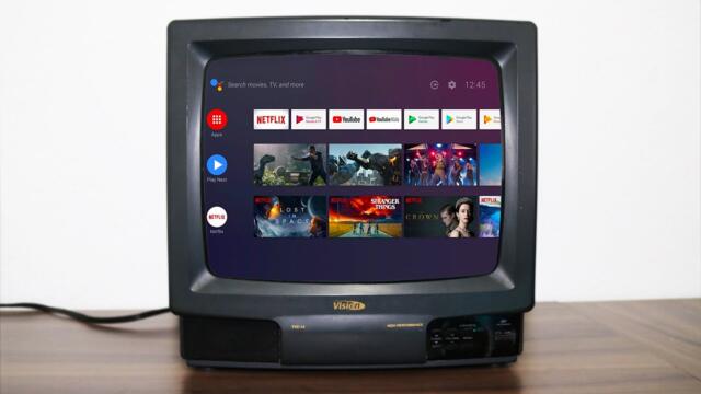 Como Fazer uma TV de Tubo Virar Smart TV - Netflix, Youtube, em TV Antiga