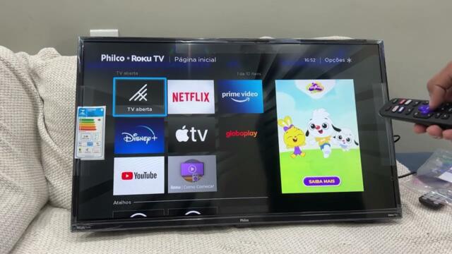 SMART TV 32 PHILCO ROKU TV - VALE A PENA ? UNBOXING E IMPRESSÕES