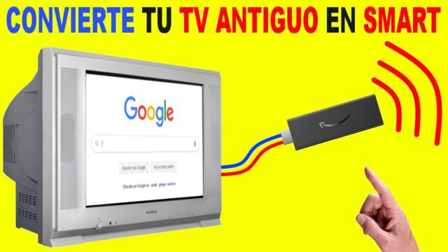 Como Convertir Tu Televisor Antiguo CRT en un Smart TV Paso a Paso Con Simple Truco!