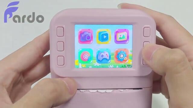 New P18 Instant Printing Camera#video #toys #instagram #camera #printing #mp3 #thermalprinter #fuji