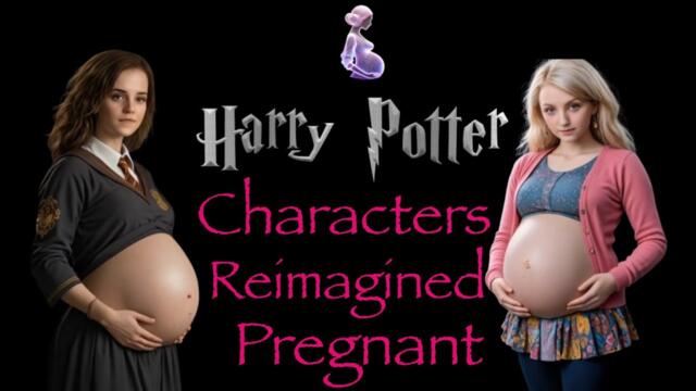 Harry Potter characters reimagined pregnant
