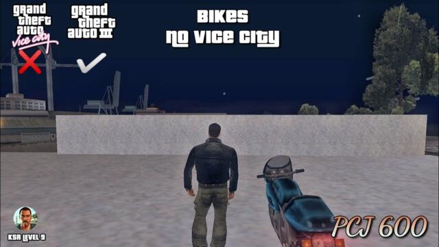 GTA 3 best 3 mods Bikes (No Vice City) with IFP