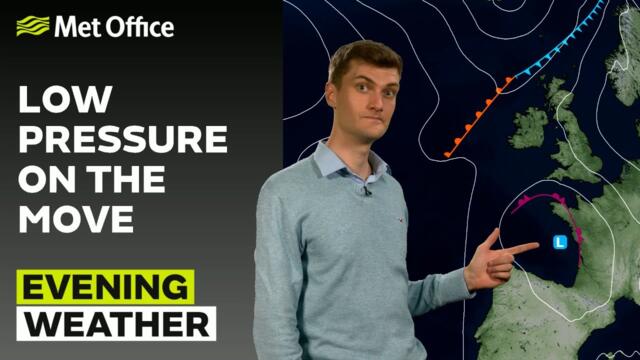 10/05/2025 - Low pressure on the move - Evening Weather Forecast UK – Met Office Weather