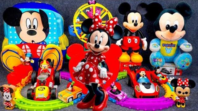 10 minute Satisfying Unboxing Disney Junior Mickey Mouse Fun Wheel Playset | Review Toys ASMR TOYS