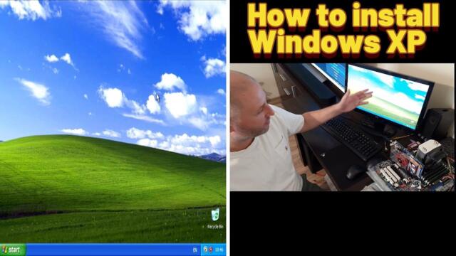 Как да инсталираме Windows XP