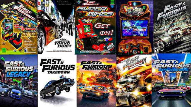 The Evolution of FAST AND FURIOUS Games (2004-2021)