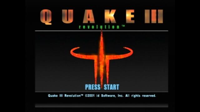 Quake III Revolution Longplay Playstation 2