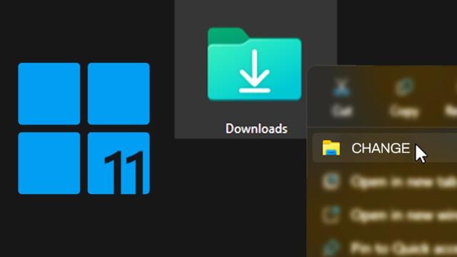 How to Move/Change Default Downloads Folder Location in Windows 11