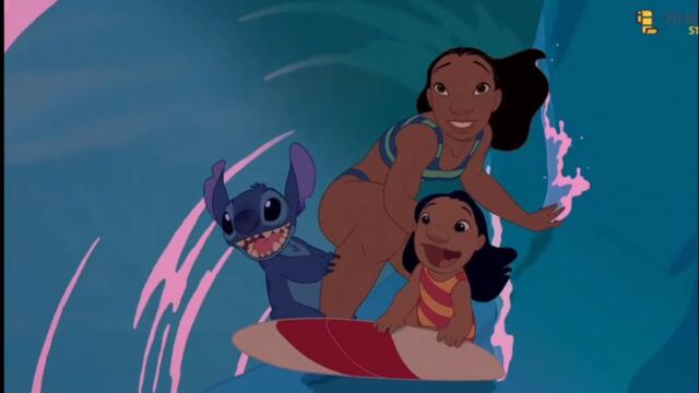 Лило и Стич - Хавайско влакче в увеселителен парк/ Lilo and Stitch - Hawaiian Roller Coaster Ride