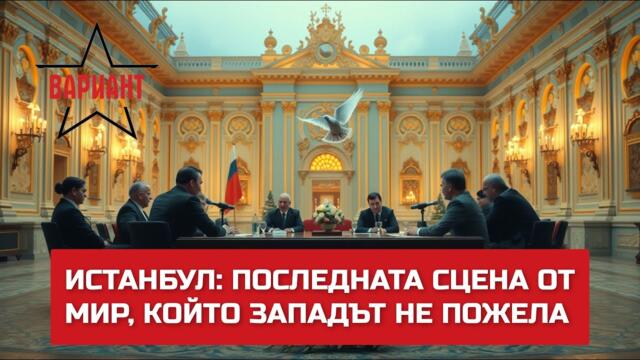 ИСТАНБУЛ: ПОСЛЕДНАТА СЦЕНА ОТ МИР, КОЙТО ЗАПАДЪТ НЕ ПОЖЕЛА,  Вариант #515