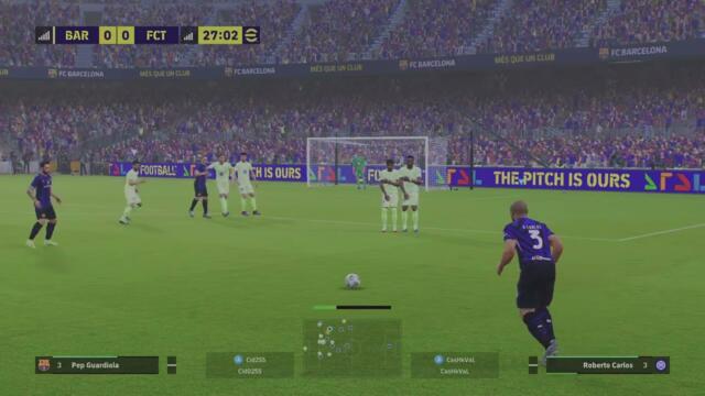 Roberto Carlos Free Kick eFootball