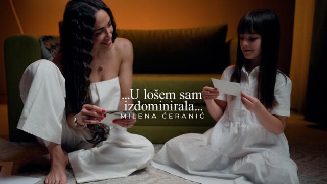 MILENA ĆERANIĆ - U LOŠEM SAM IZDOMINIRALA (OFFICIAL VIDEO _ ALBUM MOJ PRVI)