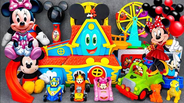 11 minute Satisfying With unboxing Disney Minnie Mickey Mouse Jumbo fun House ASMR| Toys Review