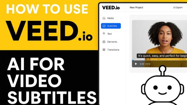 How to Use Veed io AI for Video Subtitles