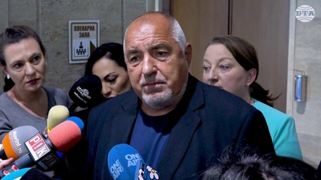 Борисов определи като "абсурдни" твърденията, че ГЕРБ стоят зад протеста на транспорта в София