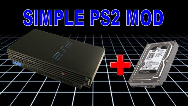 Modding a PS2 for PS1 & PS2 games on HDD