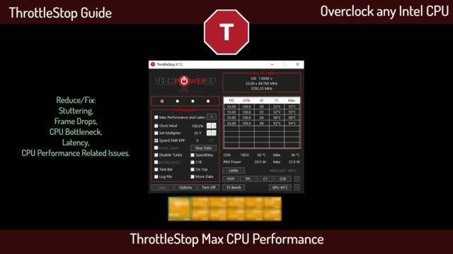 Overclock any Intel CPU - ThrottleStop Max CPU Performance Guide | ThrottleStop
