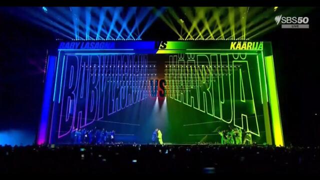Eurovision 2025 Guest Performance - Song Battle Baby Lasagne VS Kaarija