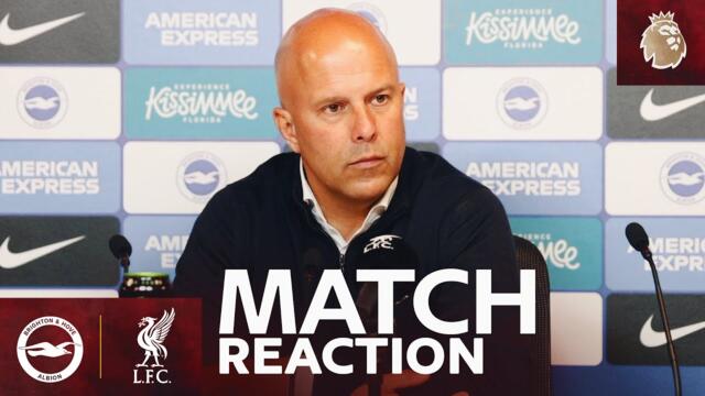 "There Were Great Moments From Both Sides" | Slot's Reaction | Brighton 3-2 Liverpool