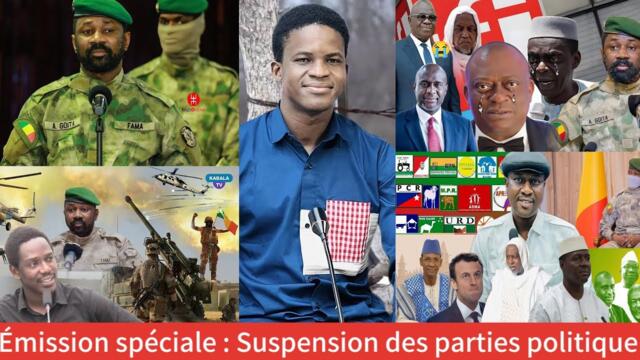 #Urgent AZIZ TRAORE / Émission spéciale : pourquoi suspendre les parties politiques ?