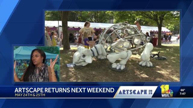 Artscape, during Memorial Day weekend for the first time ever