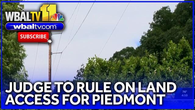 Piedmont access to private property at issue