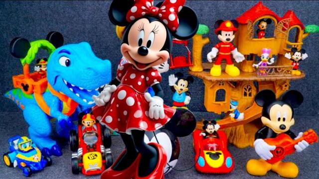 12 minute Satisfying Unboxing Disney Junior Mickey Mouse Bowling Playset | Review Toys ASMR TOYS