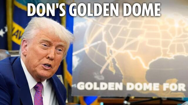 Trump's Golden Dome missile shield - how hypersonic space interceptor system will work