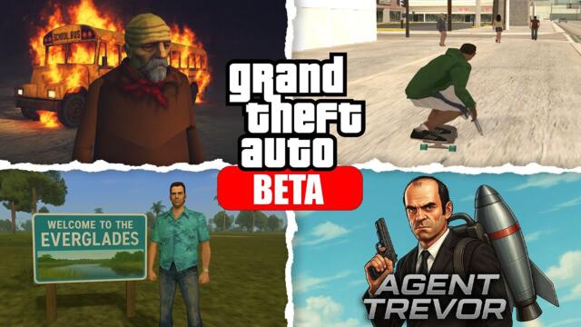 20 Minutes of REMOVED BETA Features in GTA Games