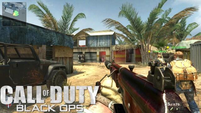 CALL OF DUTY BLACK OPS Team Deathmatch Gameplay (No Commentary)