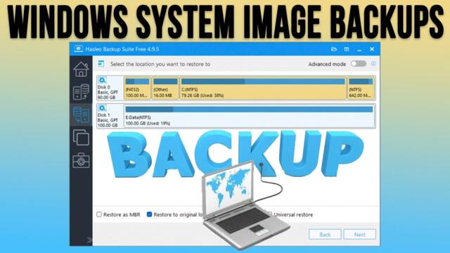 Create and Restore a Windows System Image Backup with Hasleo Backup Suite