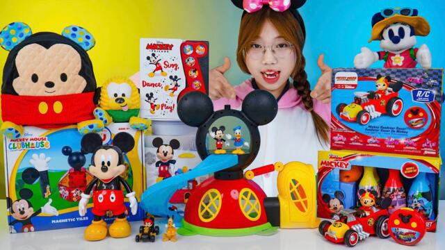 Mickey ASMR 🐭Satisfying with Unboxing Disney Mickey Mouse Clubhouse Compilation | Review Toys ASMR