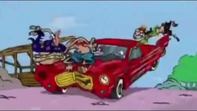 Ed Edd n Eddys Big Picture Show (2009) Car Chase part 2