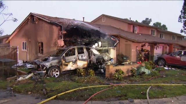 Deaths Reported After Early Morning Plane Crash in San Diego Neighborhood