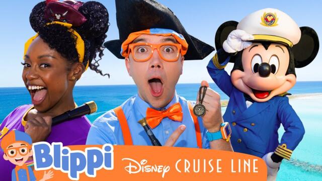 Blippi’s Hero Challenge on a Disney Cruise (Supported by Disney!) | Educational Videos for Kids