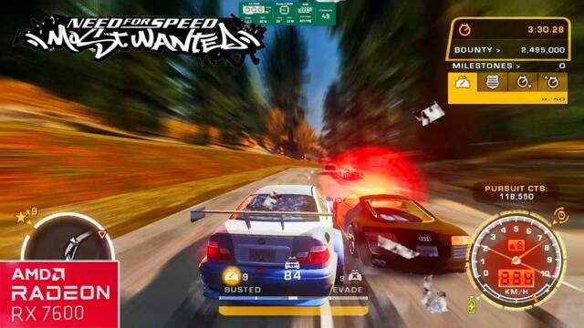 Need For Speed : Most Wanted Remastered Ultra Graphics | Final Run