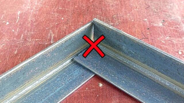 Техники и трикове при заваряване - 2 welder secrets make precision 90 degree joints on L angle iron