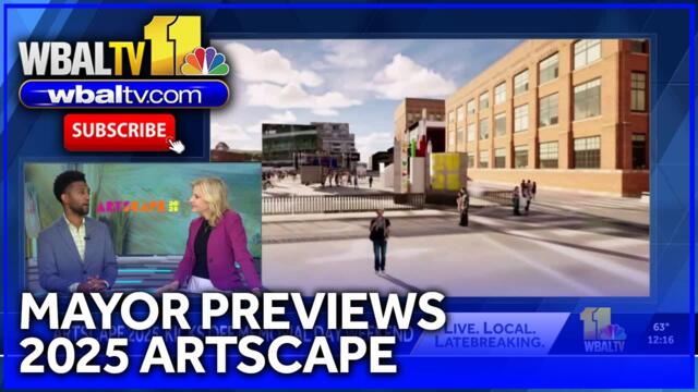 Baltimore mayor previews Artscape festivities