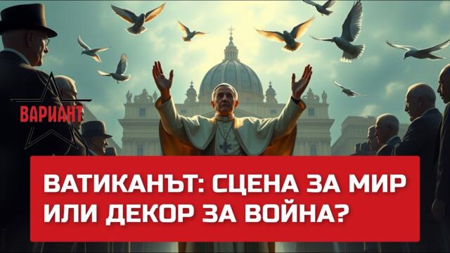 ВАТИКАНЪТ: СЦЕНА ЗА МИР ИЛИ ДЕКОР ЗА ВОЙНА?,  Вариант #522
