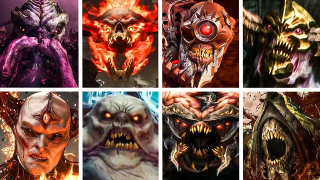 DOOM The Dark Ages - All Monsters & Bosses