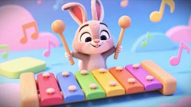 Baby Bunny’s Magical ABC World 🐇 | Learn Letters A-Z with 3D Fun ✨ Viral Kids Song & Animation!